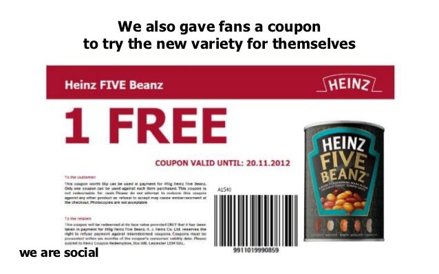 heinz beans coupons uk